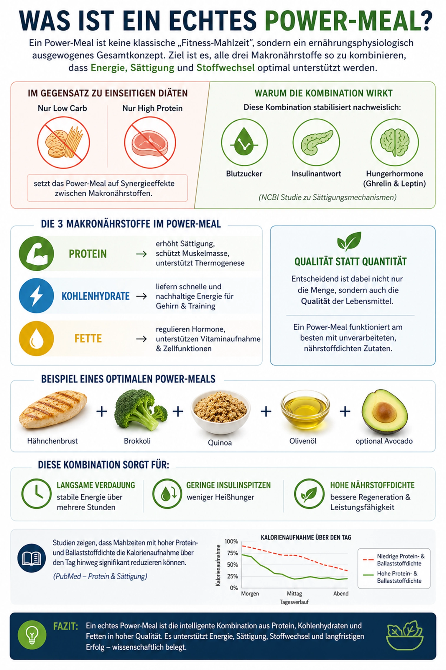 Power Meal Aufbau: Optimale Kombination aus Protein, Kohlenhydraten und Fetten für Fettabbau und Energie 2026